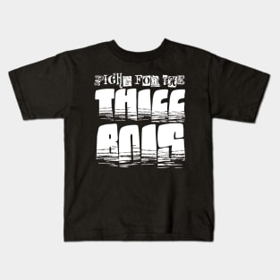 Fight for the Thicc Bois Kids T-Shirt